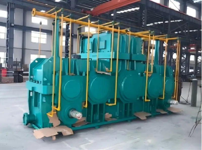 Реверсивная зубчатая коробка передач для тяжелой прокатки алюминиевых материалов 2