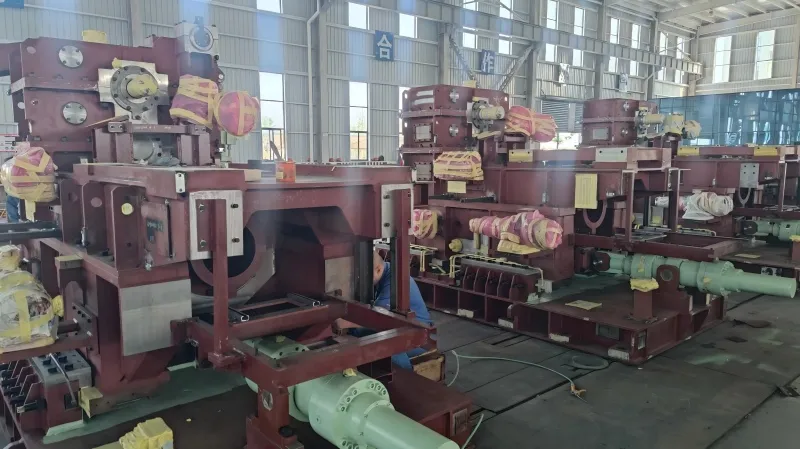 Комплект из 9 редукторов для линии шириной 1450 мм Сианьский институт тяжёлого машиностроения, для Хэбэй Цзинъе( очистка, правка-тяже